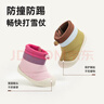 papa學(xué)步鞋爬爬冬季新品男女寶寶棉鞋護足防滑童鞋室內戶(hù)外保暖 粉色 20 內長(cháng)12.5cm偏大半碼 曬單實(shí)拍圖