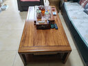 從簡(jiǎn)花梨木茶盤(pán)不銹鋼抽屜式家用實(shí)木大號原木茶臺功夫茶具蓄水托盤(pán) 花梨木福韻：62*37*8cm 曬單實(shí)拍圖