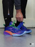 安踏（ANTA）凱里·歐文同款】KAI 1 歐文一代丨氮科技實(shí)戰低幫籃球鞋男女 鳶尾花 (112431102S-6) 41 (男8碼) 曬單實(shí)拍圖