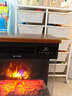 先鋒（SINGFUN）壁爐石墨烯取暖器暖風(fēng)機電暖器電暖氣家用仿真火焰節能電熱風(fēng)機語(yǔ)音智能遙控定時(shí)多功能歐式電火爐 【語(yǔ)音聲控｜三面炭火視覺(jué)】DBL-GY1R 曬單實(shí)拍圖