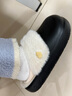 樸西防污耐臟棉拖鞋女冬季包跟情侶棉鞋室內家居防滑厚底保暖月子鞋女 樹(shù)莓紅 38 【38-39】 曬單實(shí)拍圖