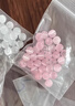 尊柜 貓眼石散珠子 圓珠粉色白色散珠 diy編織串珠手鏈仿貓眼 粉貓眼10mm優(yōu)選20顆可做單圈手 曬單實(shí)拍圖