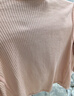 童泰（TONGTAI）嬰兒上衣春秋寶寶衣服兒童家居服內衣開(kāi)衫TS43J035-DS粉色90cm 曬單實(shí)拍圖