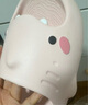 chikoku新款小萌鯊拖鞋女夏季家居可愛(ài)厚底防滑情侶鯊魚(yú)涼拖鞋男夏 曬單實(shí)拍圖