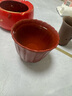 百年利永宜興純全手工紫砂杯原礦朱泥八瓣菱花主人杯功夫茶具品茗杯 八瓣菱花80ml 曬單實(shí)拍圖