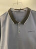羅蒙（ROMON）長(cháng)袖T恤男士秋季新升級高端輕商務(wù)時(shí)尚百搭翻領(lǐng)polo衫男裝 灰 XL 曬單實(shí)拍圖