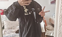 卡圖弛美式復古棒球服外套男春季ootd穿搭情侶飛行員夾克衫潮牌上衣男裝 黑色 L 曬單實(shí)拍圖