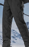 雪中飛羽絨褲男外穿秋冬季新款男士羽絨褲戶(hù)外運動(dòng)休閑保暖防寒輕便外褲 灰色 L (175) 曬單實(shí)拍圖