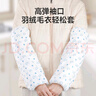 美麗雅一次性防水套袖加長(cháng)20雙袖套女羽絨服工作廚房護袖成人防臟耐磨 曬單實(shí)拍圖