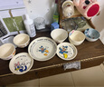 迪士尼(Disney)陶瓷餐具高顏值菜碟小盤(pán)吐骨碟卡通可愛(ài)正版女生盤(pán) 黛絲6英寸瓷碟 曬單實(shí)拍圖