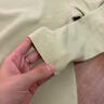 意芬山茶油10A抗菌保暖內衣男冬季打底美膚衣女士發(fā)熱秋衣秋褲套裝 女-豆綠 （強暖/適宜-15℃至0℃） M （10A抗菌-舒護敏感?。?曬單實(shí)拍圖