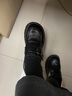 百麗（Belle）張凌赫推薦黑巧樂福鞋女2025秋新商場款牛皮厚底jk鞋E1Z1DCM5預售 黑色 37 曬單實拍圖