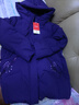 鴨鴨（YAYA）奶奶冬裝加厚羽絨服60歲70中老年女款老人冬季媽媽款防寒保暖外套 曬單實(shí)拍圖