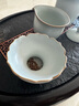 青澹 汝窯茶漏手工功夫茶具天青色可修緣茶漏 修緣茶漏 曬單實(shí)拍圖