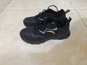 安踏男鞋革面防潑水跑步鞋男黑色輕便防滑休閑鞋春秋運動(dòng)鞋旅游鞋男 曬單實(shí)拍圖