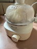 小熊（Bear）煮蛋器 蒸蛋器 自動(dòng)斷電小型不銹鋼早餐神器 旋鈕定時(shí) 雙層蒸煮雞蛋ZDQ-K14E1 曬單實(shí)拍圖