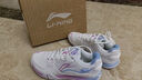 李寧（LI-NING）羽毛球鞋貼地飛行3LITE男女款減震耐磨專(zhuān)業(yè)寬楦比賽訓練鞋 曬單實(shí)拍圖