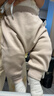 babylove嬰兒大PP褲秋冬加絨保暖寶寶長(cháng)褲高腰護肚外穿百搭休閑褲 海鷗灰 80 cm 曬單實(shí)拍圖