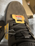 斯凱奇（Skechers）男靴2025新款秋冬季中幫靴增高軟底馬丁靴工裝休閑鞋205514 曬單實(shí)拍圖
