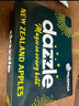 京鮮生 新西蘭Dazzle丹爍蘋(píng)果12粒特級果單果130-170g中秋生鮮水果禮盒 曬單實(shí)拍圖
