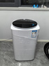 美的（Midea）迷你洗衣機 MB30VH36E 3KG嬰兒小型兒童內(nèi)衣洗衣機 全自動波輪 高溫煮洗 除菌除螨宿舍 以舊換新 曬單實拍圖