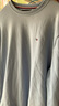 TOMMY HILFIGER【柔軟抓絨】25秋冬新款男裝美式休閑通勤簡(jiǎn)約純色圓領(lǐng)衛衣 藍色C1O XL （推薦：165-180斤） 曬單實(shí)拍圖