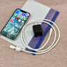 閃魔（SmartDevil）蘋(píng)果數據線(xiàn)PD30W/20W快充線(xiàn)type-c to lightning接口iPhone14/13/12/系列ipad air2蘋(píng)果充電線(xiàn)1.0m 曬單實(shí)拍圖