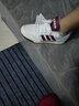阿迪達斯（adidas）官方男鞋 中國紅新年款運動鞋透氣休閑鞋耐磨板鞋低幫籃球鞋 店長主推款 40 曬單實拍圖