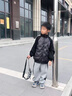 G.DUCKKIDS校服神器內膽男童羽絨服輕薄2025新款中大童冬裝兒童外套秋冬內搭 黑 150 尺碼11~12歲【140-150cm】 曬單實(shí)拍圖