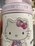 杯具熊兒童水杯保溫杯雙飲杯大容量吸管杯6-12歲上學(xué)保溫水壺杯子送禮物 綻放雙飲保溫杯-學(xué)霸HelloKitty 520ml 曬單實(shí)拍圖