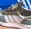 阿迪達斯（adidas）三葉草男鞋秋冬季新款RETROPY E5運動(dòng)鞋女子復古休閑緩震跑步鞋 JQ0009牛油果綠 42.5 (265mm) 曬單實(shí)拍圖