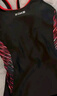 洲克（ZOKE）泳衣女連體平角專(zhuān)業(yè)競技顯瘦健身溫泉泳衣122501408 黑/玫花XL 曬單實(shí)拍圖