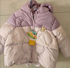 巴拉巴拉嬰兒羽絨服男女童冬季外套撞色萌趣200424107205 曬單實(shí)拍圖