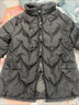 中年女棉衣外套2025新款輕薄小棉襖 黑色3208 2XL 建議105斤以?xún)?曬單實(shí)拍圖