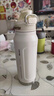 恩爾美（nRMEi）保溫保冷杯大容量男士316不銹鋼噸桶噸戶(hù)外騎行便攜運動(dòng)水壺杯子 白色1000ml【抗菌316/保溫保冷】 曬單實(shí)拍圖