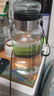 【送杯套】大容量加厚玻璃杯子便攜噸噸杯茶水分離帶杯套泡茶水杯 透明 1000ml噸噸桶 1只裝 曬單實拍圖