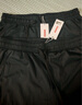 名創(chuàng  )優(yōu)品（MINISO）涼感冰絲褲子男夏季新款舒適透氣顯高顯瘦直筒休閑褲 黑 L 曬單實(shí)拍圖