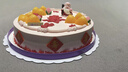 元祖（GANSO）12號蟠桃祝壽鮮奶蛋糕1700g 生日蛋糕同城配送當日送達動(dòng)物奶油 曬單實(shí)拍圖