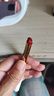 資萊皙口紅滋潤保濕光絲絨唇顯白細跟口紅不粘杯不掉色 04紅棕巧克力色 曬單實(shí)拍圖