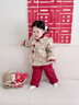 迪士尼寶寶女小童過(guò)年服唐裝冬季女寶寶加絨加厚漢服冬裝小女孩中國風(fēng)兩件套 圖片色 100 建議90-100cm3-4歲cm 曬單實(shí)拍圖