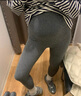 優(yōu)衣庫女裝孕婦緊身褲/10分打底褲25秋冬新款473974 479207 473974/09黑色 L /170/100 曬單實拍圖