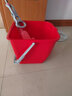佛山市施達清潔設備有限公司25L大容量清潔水桶 加厚耐用塑料提水桶 帶提手收納儲物桶清潔桶 紅色 15L 曬單實(shí)拍圖