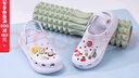 卡駱馳（CROCS）檀健次同款經(jīng)典泡芙洞洞鞋百舒適男沙灘鞋女鞋休閑鞋|207521 霜紫色-5BO 36 (220mm) 37 曬單實(shí)拍圖