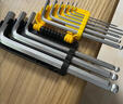 史丹利（STANLEY）9件套公制加長(cháng)球頭內六角扳手1.5-10mm STMT94158-8-23 曬單實(shí)拍圖