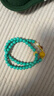 梵鉑姿原礦真品綠松石手串女士天然轉運珠馬年本命年手鏈女生款新年禮物 吉祥福運綠松石手串雙圈-6mm珠子 手圍大小16-17cm 曬單實(shí)拍圖