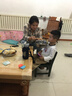 杭赫  【2條裝】女童春秋打底褲薄款外穿洋氣兒童褲子小女孩時髦長褲 曬單實拍圖
