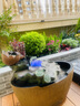 流水擺件噴泉循環(huán)水景觀(guān)庭院戶(hù)外魚(yú)池室外陽(yáng)臺花園魚(yú)缸造景裝飾品 采蓮流水（贈送霧化器） 曬單實(shí)拍圖