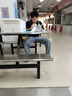 李寧月白hi丨板鞋男鞋撞色減震回彈中幫休閑鞋AGCU347 曬單實(shí)拍圖