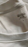 優(yōu)衣庫男裝HEATTECH EXTRA WARM棉混紡圓領(lǐng)T恤/9分袖保暖衣479450 479450/01乳白色 M 曬單實(shí)拍圖