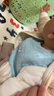 歡喜小熊6個(gè)月-3歲嬰兒純棉保暖內衣套裝冬季三層保暖薄棉寶寶秋冬衣服 曬單實(shí)拍圖
